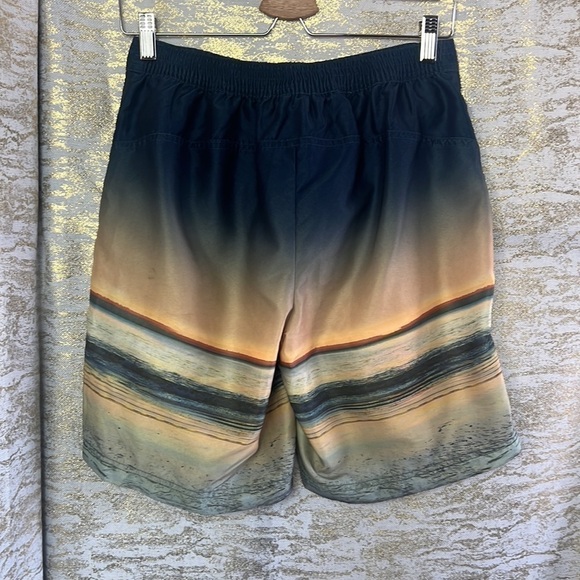 Perry Ellis Men's Sunset Lined Board Shorts Swim Trunks Size S - Picture 8 of 15